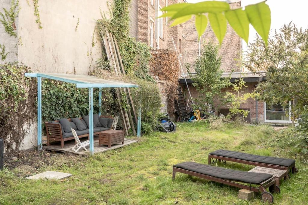 Mari'S: Multifunctional Shelter With Big Garden Villa Ghent Exterior photo